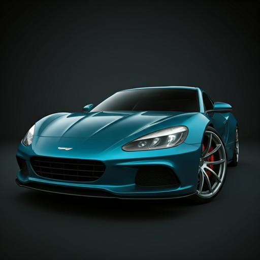 Sleek automotive design